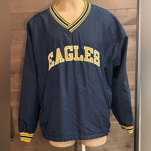 Vintage  Champion Nylon Eagles Popover Jacket